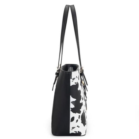 3-Piece Cow Print Bag Collection - Picture 7 of 7